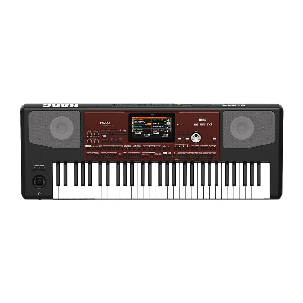 Korg Pa700 arranger keyboard with 7-inch color touchscreen