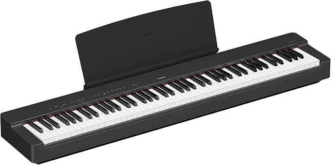 Yamaha Piano P-225B slim and portable digital piano”
