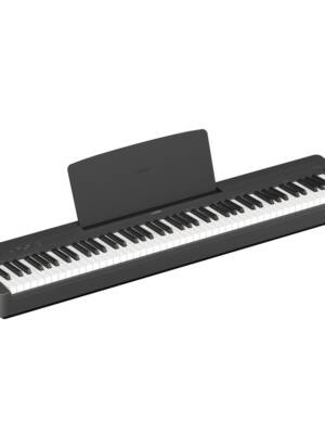 Yamaha P145 digital piano with 88 weighted keys and slim design