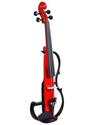 Kadence VE101 Violin front view showing polished wood finish