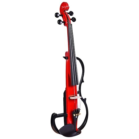 Kadence VE101 Violin front view showing polished wood finish