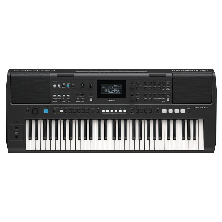 Yamaha PSR-E483 Keyboard front view