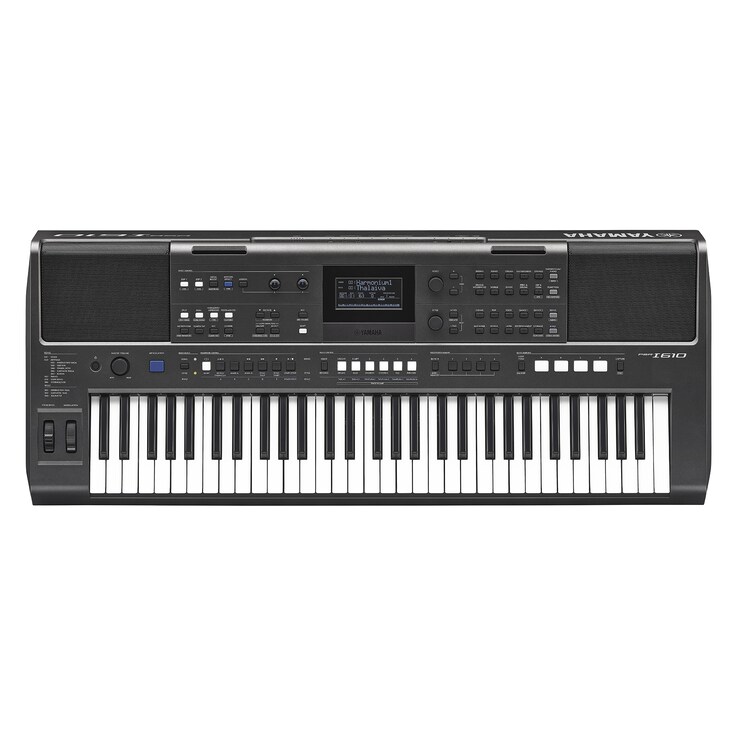 Yamaha PSR-I610 keyboard full front view with 61 keys